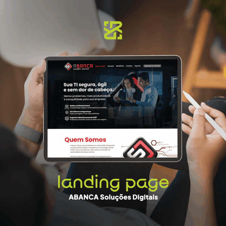 Landing Page - A Banca Soluções Digitais